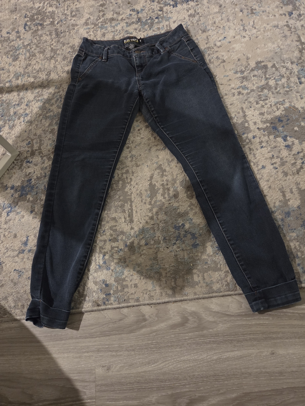 Blue Spice Women's Dark Wash Boyfriend Jeans